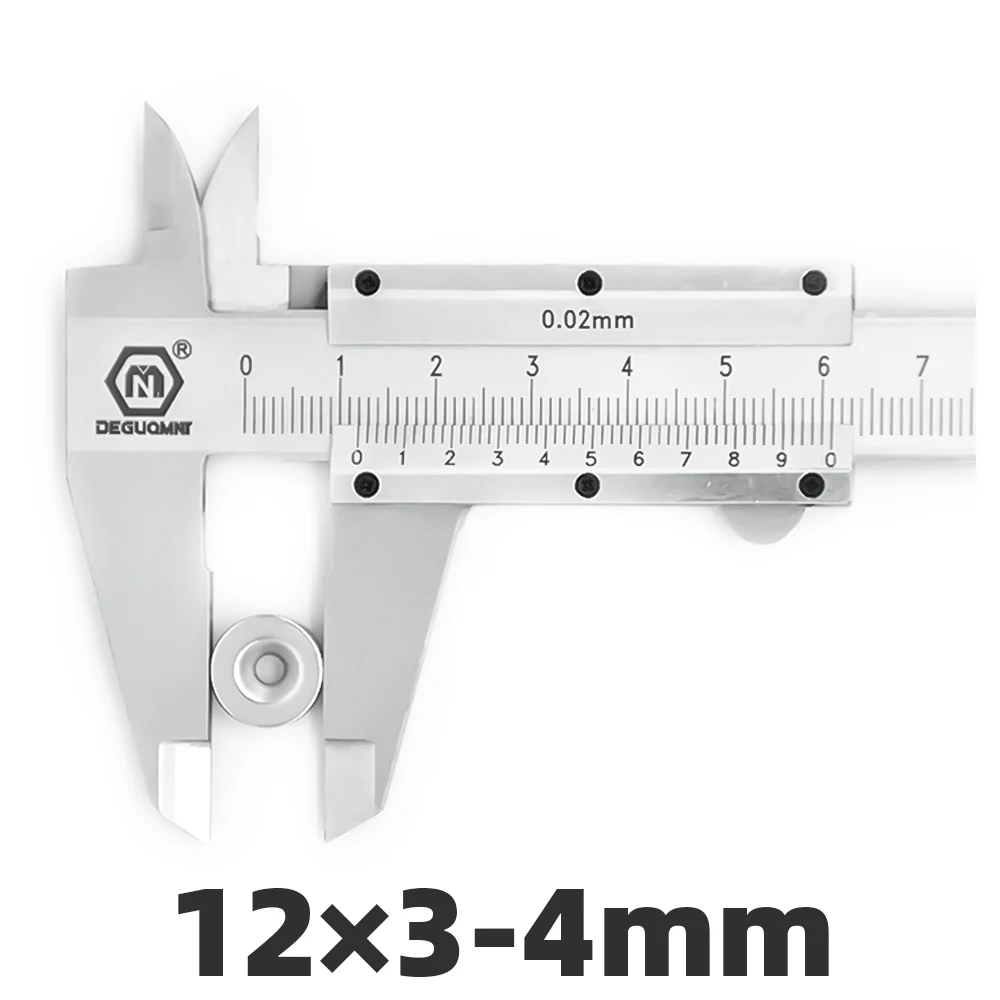 Aidiy 5/20/50 шт 12x3 мм отверстие 4 мм N35 супер крепкое кольцо магнитные установки постоянный неодимовый редкоземельный магнит 12*3-4 мм