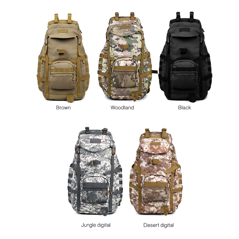 Военный Рюкзак MOLLE 600D водонепроницаемый нейлоновый рюкзак снаряжение Тактический штурмовой пакет Студенческая школьная сумка для охоты кемпинга