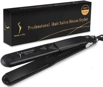 

2 in 1 Professional Steam Hair Straightener Ceramic Steam Hair Max 455 F Hair Straightening and Curling Hair Styling Tool