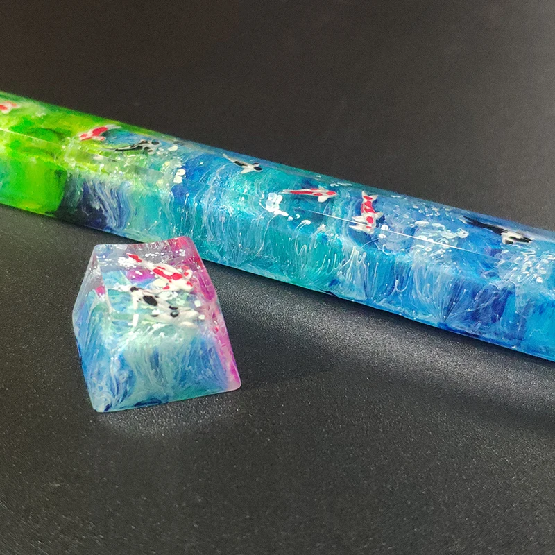 Клавиши с Китом из смолы для Cherry Mx Переключатель механическая клавиатура