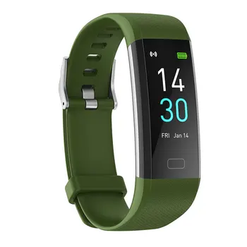

Runmifit S5 Smartwatch Health Monitor Band Smartwatches Army Green Smart Watch Fitness Traker Wireless Waterproof Android Ios