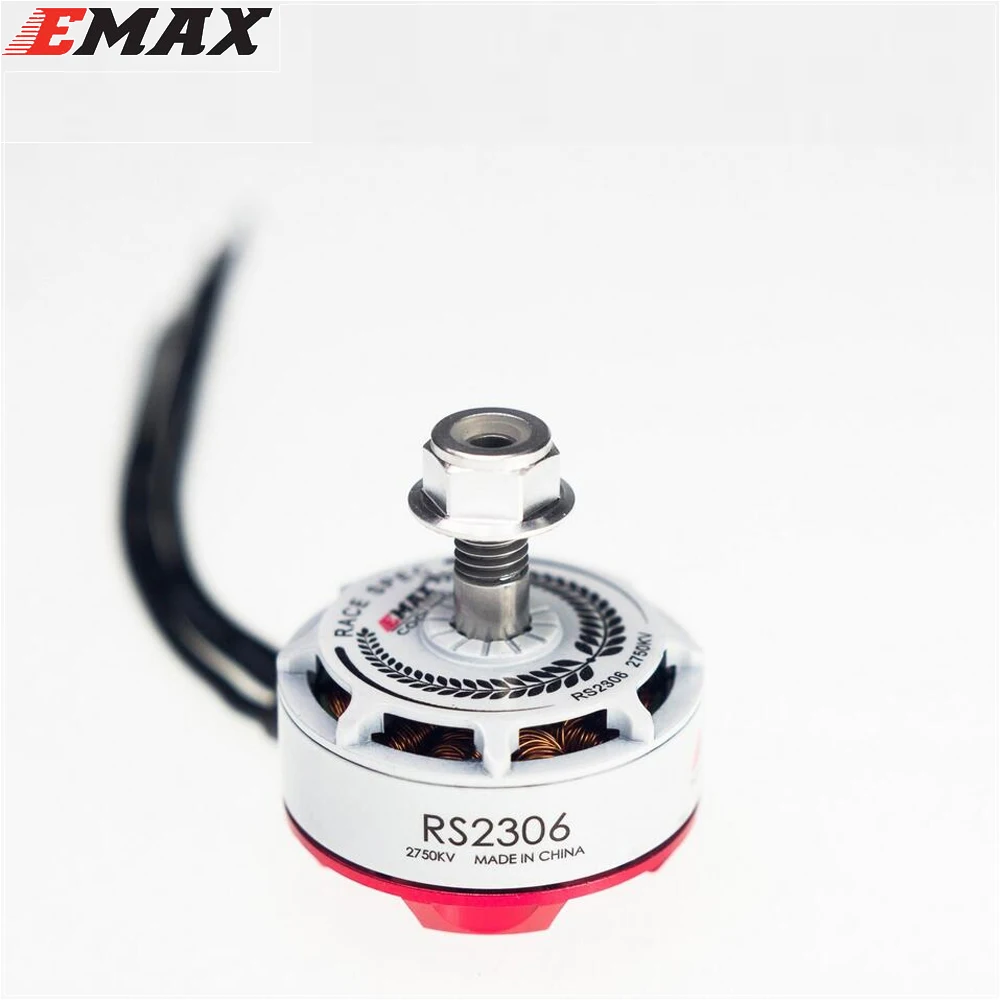 

1pcs Original EMAX RS2306 2400KV/2750KV/2250KV White Editions RaceSpec Brushess Motor For FPV Rc Quadcopter (With Retail Box)