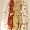 120x120cm Bamboo Cotton Muslin Blanket Baby Swaddle Warp Newborn Bath Towel Gauze Infant Kids Wrap Sleepsack Baby Blankets 2