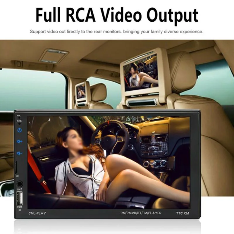 " 2 автомобиля мультимедиа FM Радио DVD CD MP5 плеер Bluetooth стерео Запасная часть