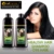 Mokeru Organic Natural Fast Hair Dye Only 5 Minutes Noni Plant Essence Black Hair Color Dye Shampoo For Cover Grey White Hair