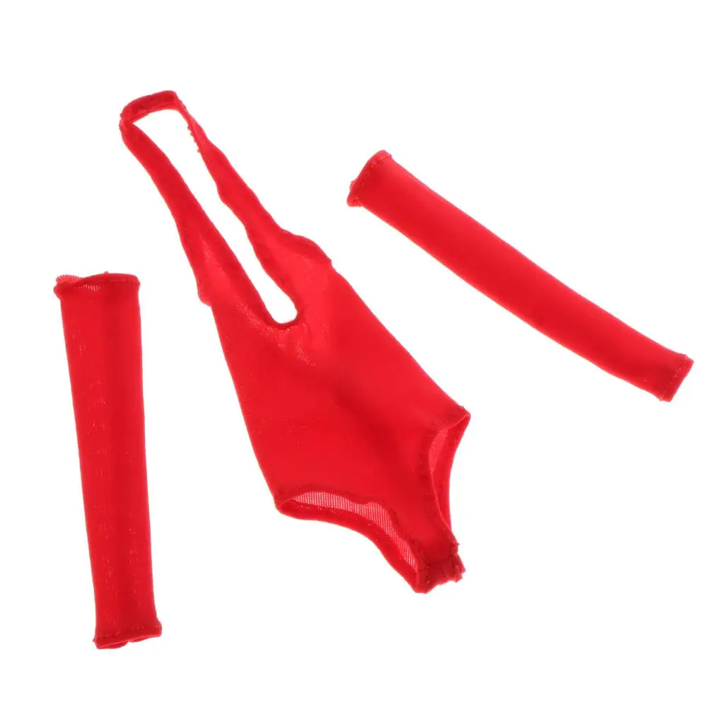 Action Figures 1/6 Female Underwear Swimsuit Bikini Clothing Set White for 12"  