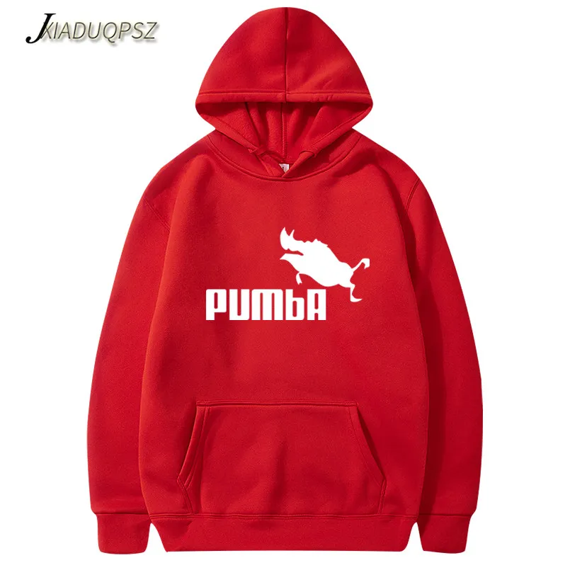 Новинка Pumba толстовка с капюшоном Бэтмена мужская повседневная хлопковая теплая толстовка осень/зима мужской повседневный спортивный костюм Costume - Цвет: WY35 Red