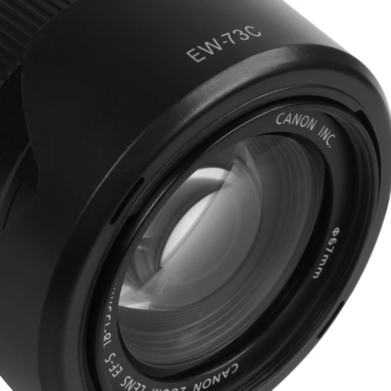 EW-73C байонетная бленда для Canon EF-S 10-18 мм f/4,5-5,6 IS STM, черный