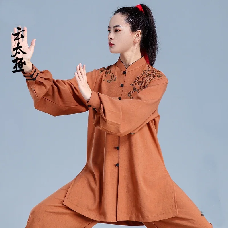 Новинка 2021 женская модная одежда Taiji униформа Tai Chi 31451 | Тематическая и
