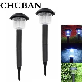 

CHUBAN Led Solar Lights Outdoor Solar Led Lawn Lamps Retro Cool White Path Lighting Plug-in Lamp Night Light Dropshipping