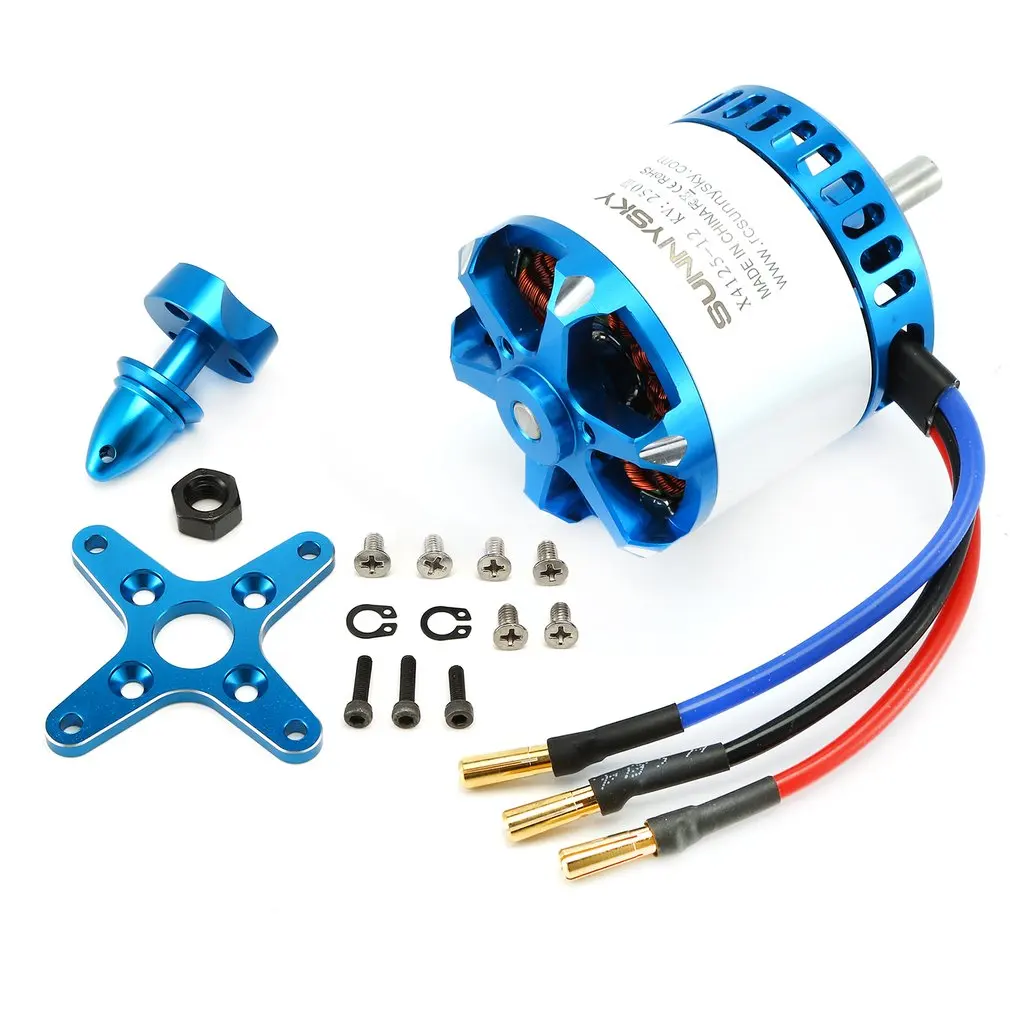 SUNNYSKY X4125 250KV/420KV/515KV бесщеточный двигатель для неподвижного крыла 3D RC Дрон Вертолет Самолет Запчасти Аксессуары