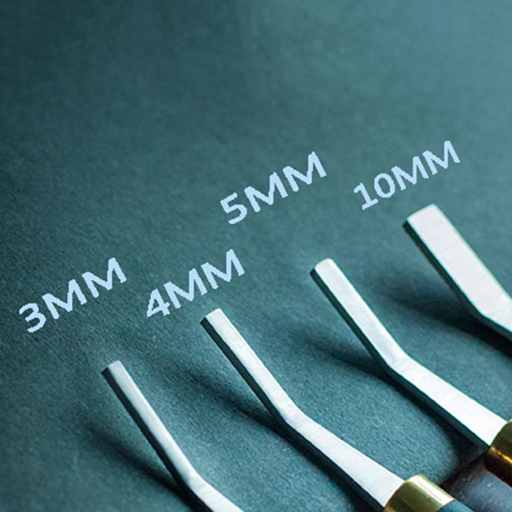 Leather Craft Tool Kit Leather Craft Tool Leather Craft Tools Leather Tools 1 Piece 3/4/5/10mm Injection Molding Handle Leather Edge Treatment Leather Surface Polishing Rough File Knife DIY Tool
