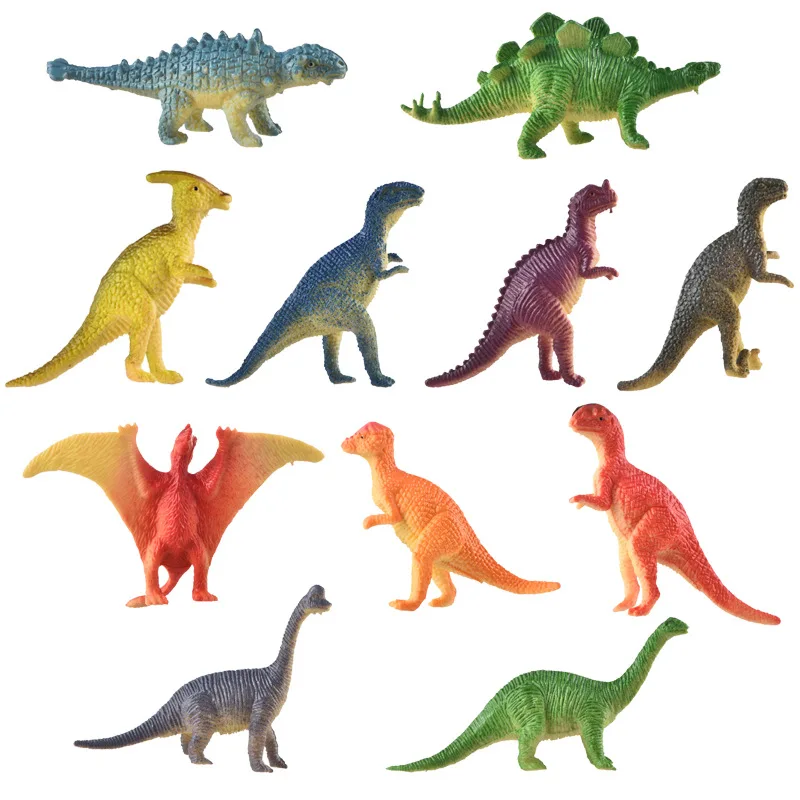 

Simulation dinosaur model toy plastic small dinosaur toy accessories educational toy model