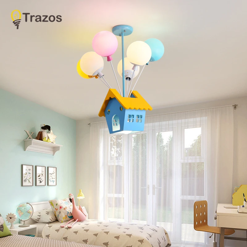 Потолочный светильник для детской комнаты, гостиной, ресторана, столовой, декоративный светильник s для дома, для детей, простой современный светодиодный потолочный светильник