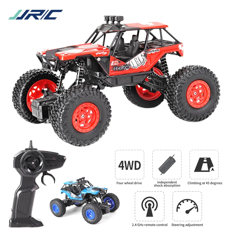 JJRC гоночный автомобиль 1:20 внедорожник 2 4G Радиоуправляемый гусеничная машина для
