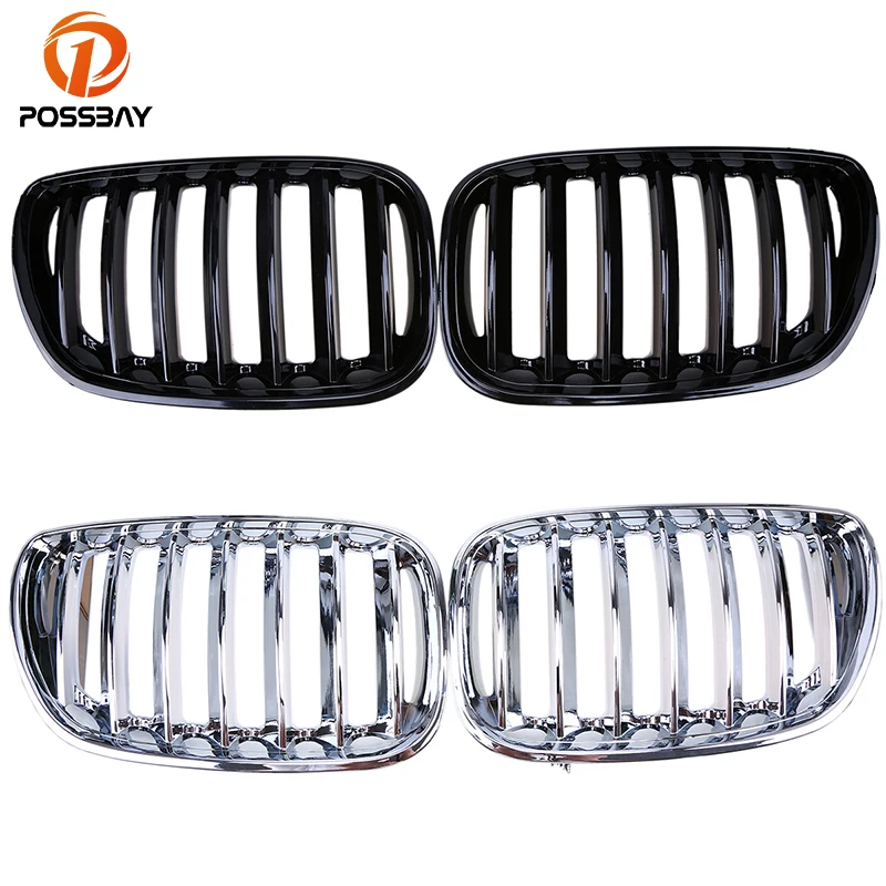Posbay вытяжка для автомобиля почек решетки BMW X5 E53 3.0d/3.0i/4.4i/4.8is 2003 2004 2005 2006 2007 Facelift