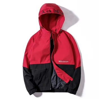 

New men pluse size 6XL 7XL 8XL Autumn Windproof Men jacket hooded bomber jackets Windbreaker Casual Coat for Male Outerwear