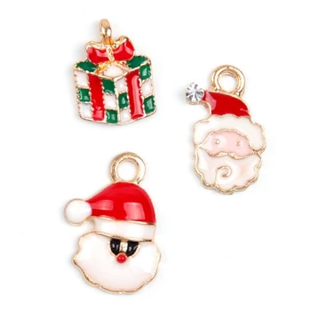 

Alloy Christmas Drops Pendant Hair Accessories Bracelet Necklace Accessories Home Garden Festive Party Supplies