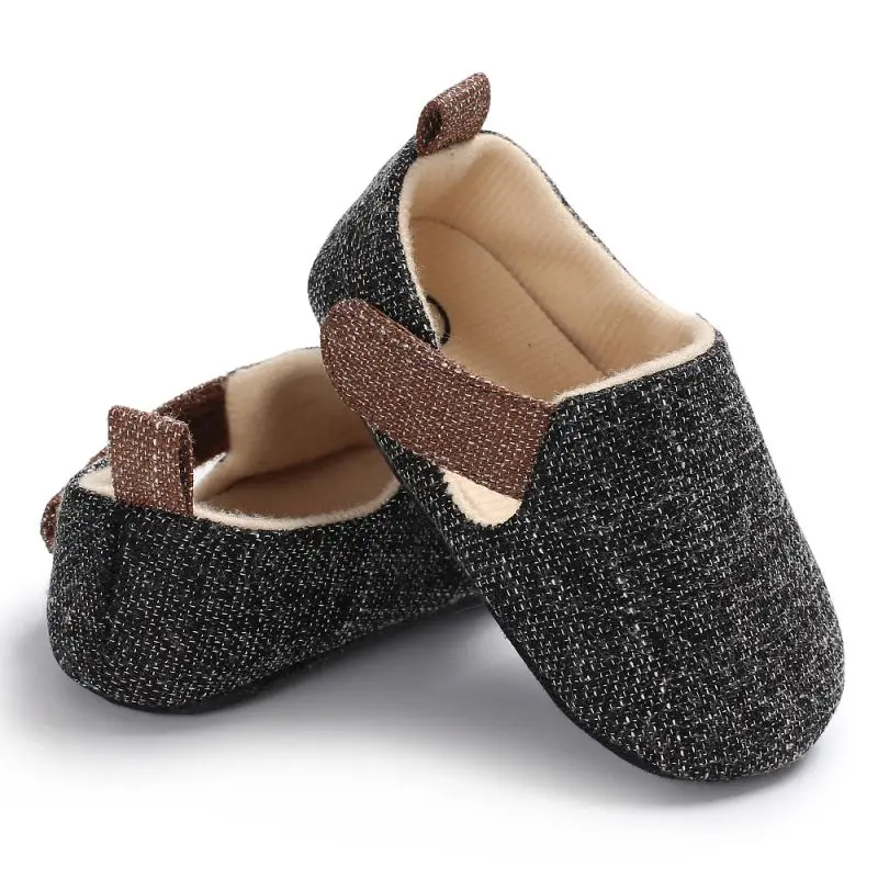 Новорожденных Для маленьких мальчиков девушка обувь первые ходоки детские туфли, мокасины из искусственной кожи Prewalkers для детские кроватки обувь - Цвет: D1