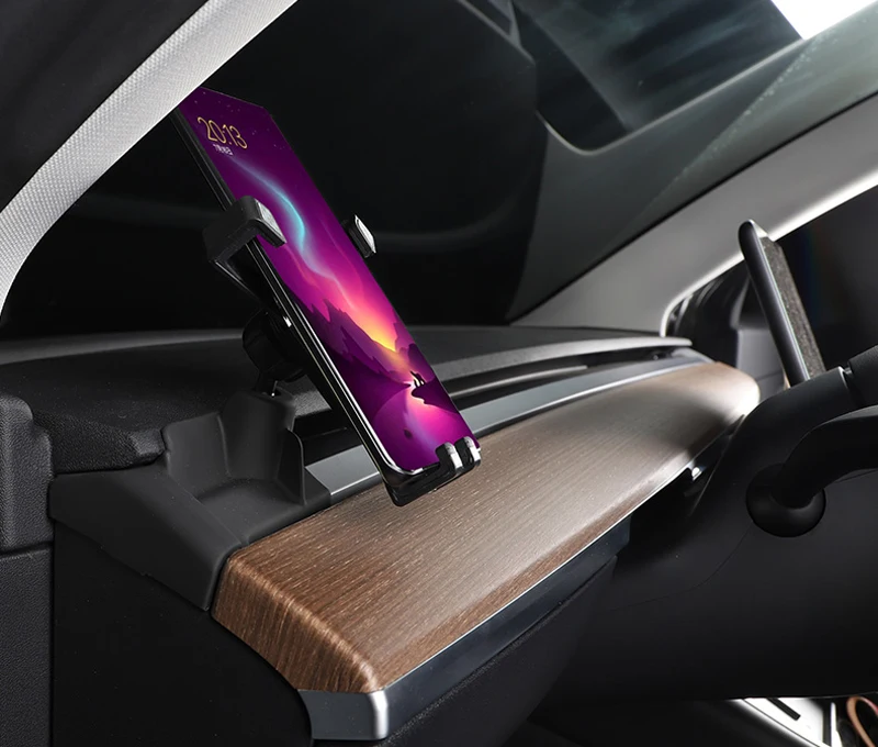 Left Hand Drive! For Tesla Model 3 Car Air Vent Mount Smart Phone Holder Stand Mobile Phone Stable Cradle