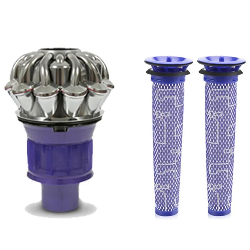 

for Dyson V6 DC74 DC58 DC59 DC61 DC62 Dust Collector Vacuum Cyclone Separation Filter Cartridge Vacuum Cleaner Parts 3Pcs