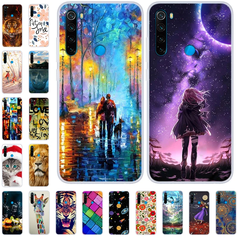 

For Xiaomi Redmi Note 8 Case TPU Soft Silicone Case For Xiaomi Redmi Note 8 Pro Cover Coque Redmi Note8 8Pro Cases redmi Note 8T
