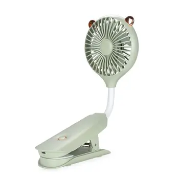 

Small USB Charging Fan Portable Mini Desktop Clip Fan for Baby Stroller Office
