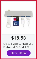 7 портов usb 3,0 концентратор Алюминиевый usb разветвитель адаптер супер до 5Gbs для компьютера usb концентратор