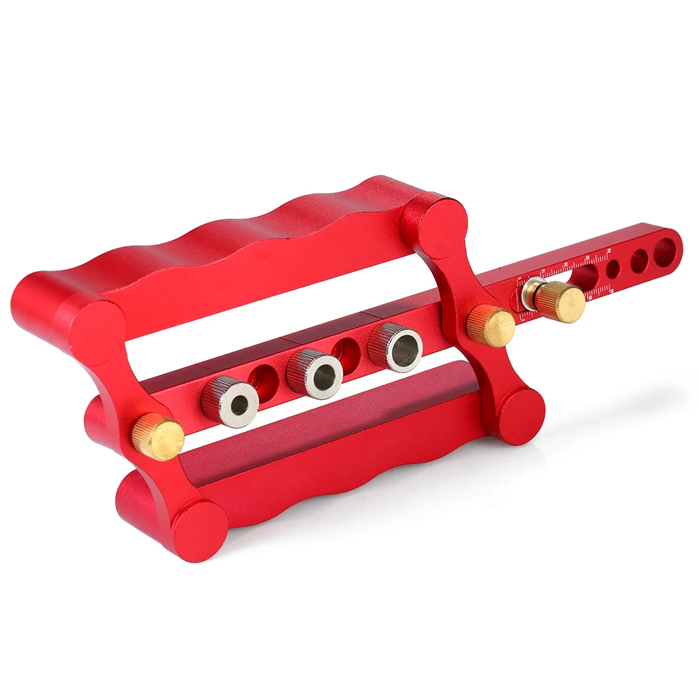 

6/8/10mm Woodworking Hole Locator Dome Puncher Locator For Woodworking Enthusiasts and Furniture Factory