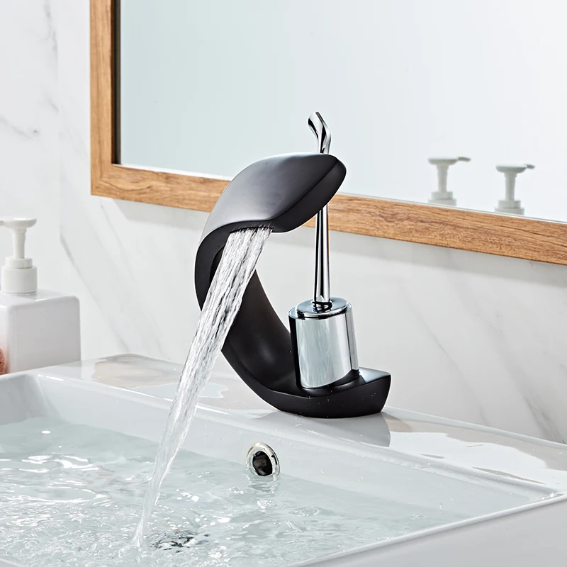 Grifo Mezclador Monomando Para Lavabo - Acero Inoxidable Cepillado, Alta Presión, Fácil Instalación, Ideal Para Baño O Cocina