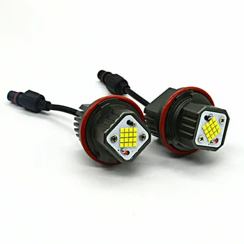 

2pcs Car Angel Eyes Halo Ring Light Bulbs 160W LED Marker For BMW E39 E60 E63 X5