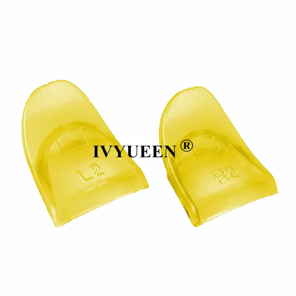 Clear Yellow IVYUEEN для Playstation PS4 Pro Slim контроллер R2 L2 триггер расширители вложения для Dualshock 4 DS4 геймпад - Цвет: Clear Yellow