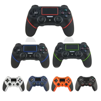 

For PS4 Controller Bluetooth Vibration Gamepad For Play station 4 Detroit Wireless Joystick For PS4/PS4 Pro & PC and 3.5mm Jack