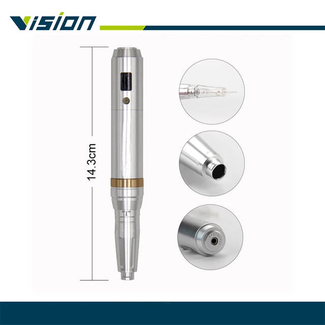 $US $35.00  Permanent Makeup Machine Guns pens With needle cartridges Adjustment Power Supply Microblading PMU 