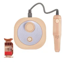 Портативная электрическая шлифовальная машина для полировки ногтей инструмент для удаления клея для ногтей 24 Вт набор для ухода за ногтями Маникюрный набор с шлифовальными лентами