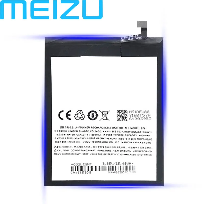 Meizu BT15 BA612 BA793 BT61 BA792 батарея для Meizu M3 M3S мобильный телефон высокое качество батарея+ номер отслеживания