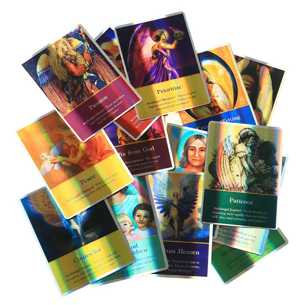 

Brand New and High Qaulity Lenormand Oracle Cards Moonology Deck Board Game Archangel Divination Lasers Card Full English