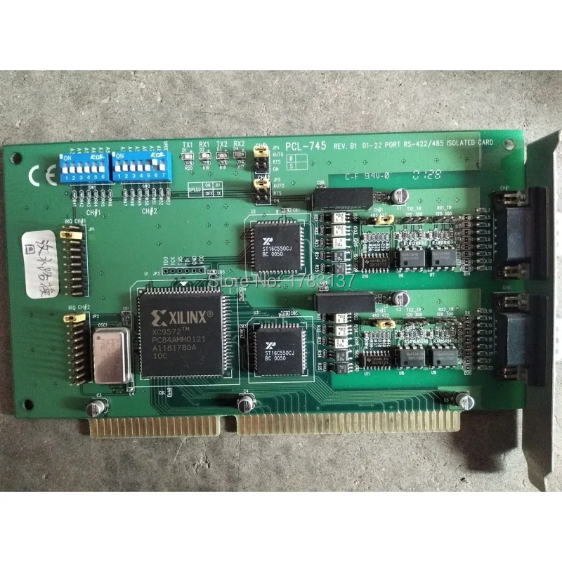 

PCL-745 REV.B1 2-Port RS-422/485 ISOLATED CARD