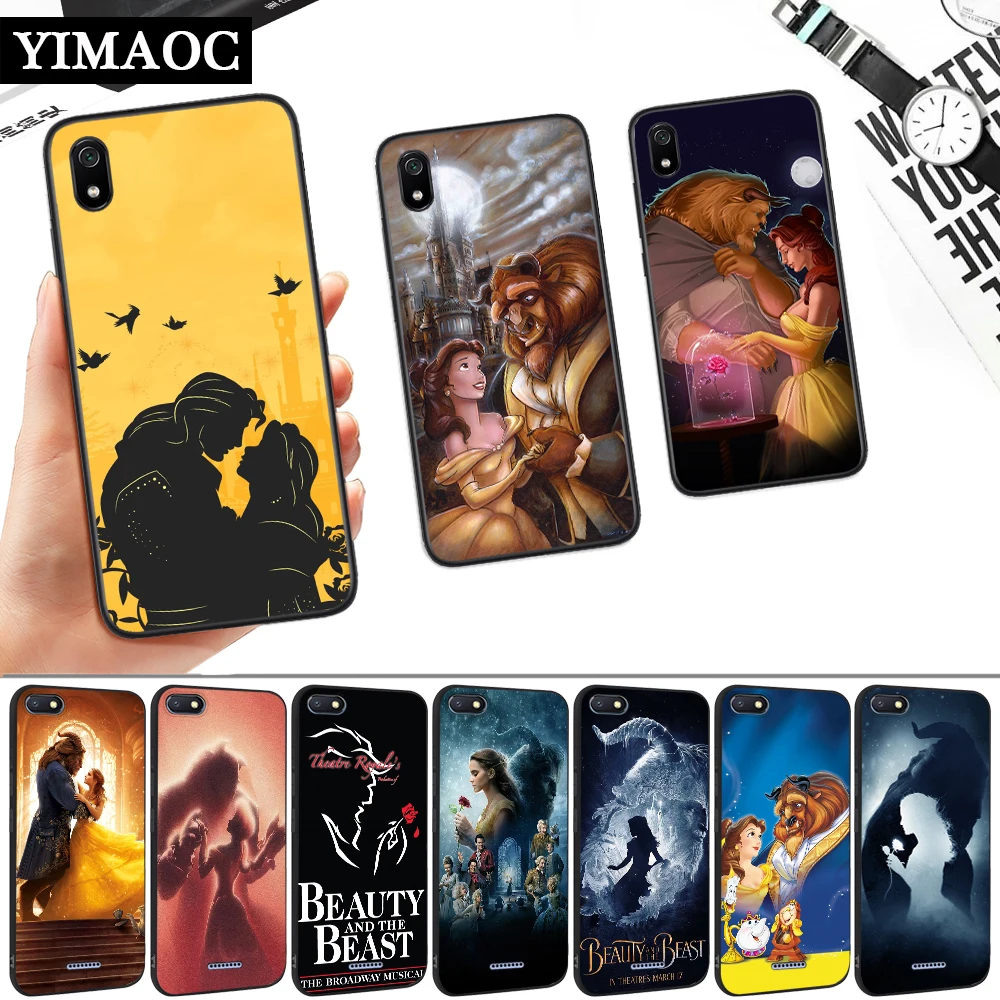 Beauty and the Beast Silicone Soft Case for Redmi 4A 4X 5 Plus 5A 6 Pro 6A 7 7A S2 Go K20 Note Prime 8 |