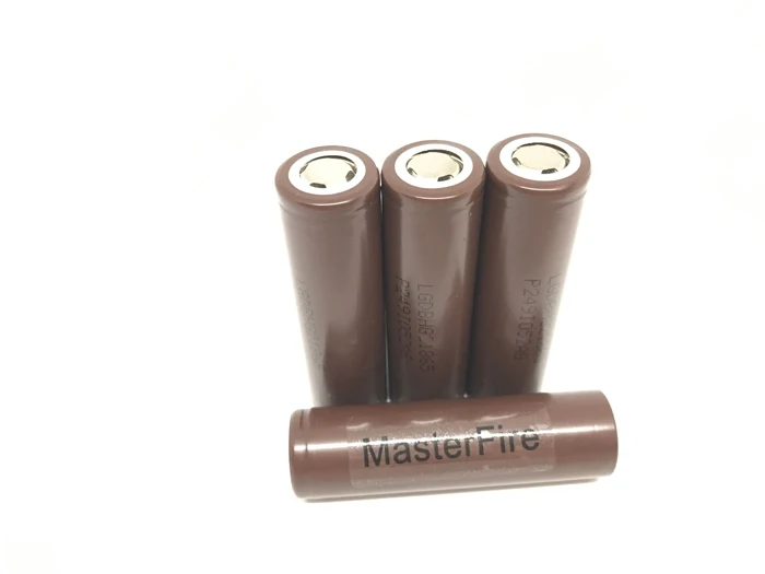 Оригинальный аккумулятор MasterFire 18 шт./лот LG HG2 18650 3000 мАч 18650HG2 3 7 в разряд 20 А
