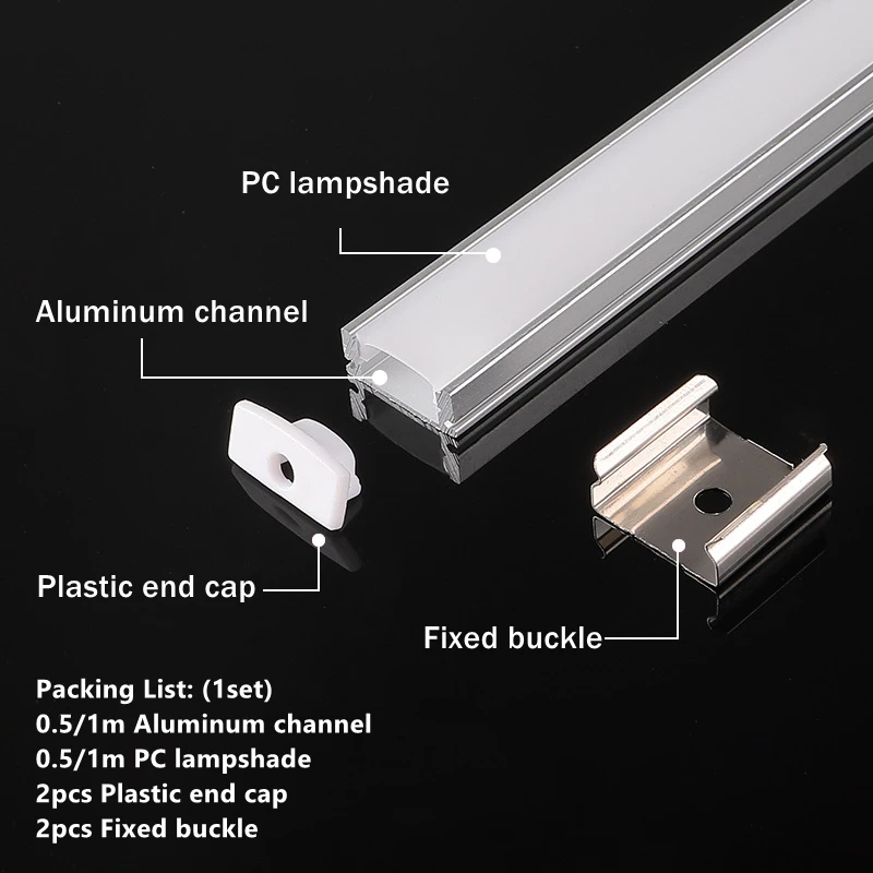 LED Aluminium Profil - Milchige Abdeckung für Cabinet Lights-3.jpg