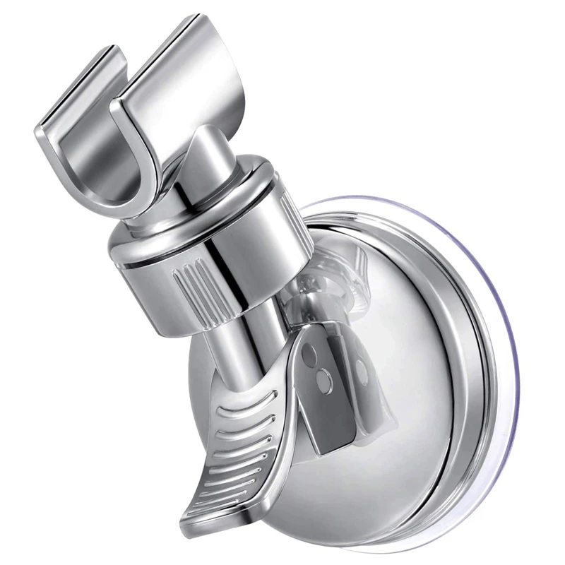 Adjustable Shower Head Holder, Bathroom Suction Cup Handheld Shower Head Bracket, Removable Handheld Showerhead& Wall Mounted S