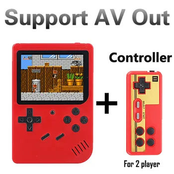 

Retro Portable Mini Handheld Game Console 8-Bit 3.0 Inch Color LCD Kids Color Game Player Built-in 400 games