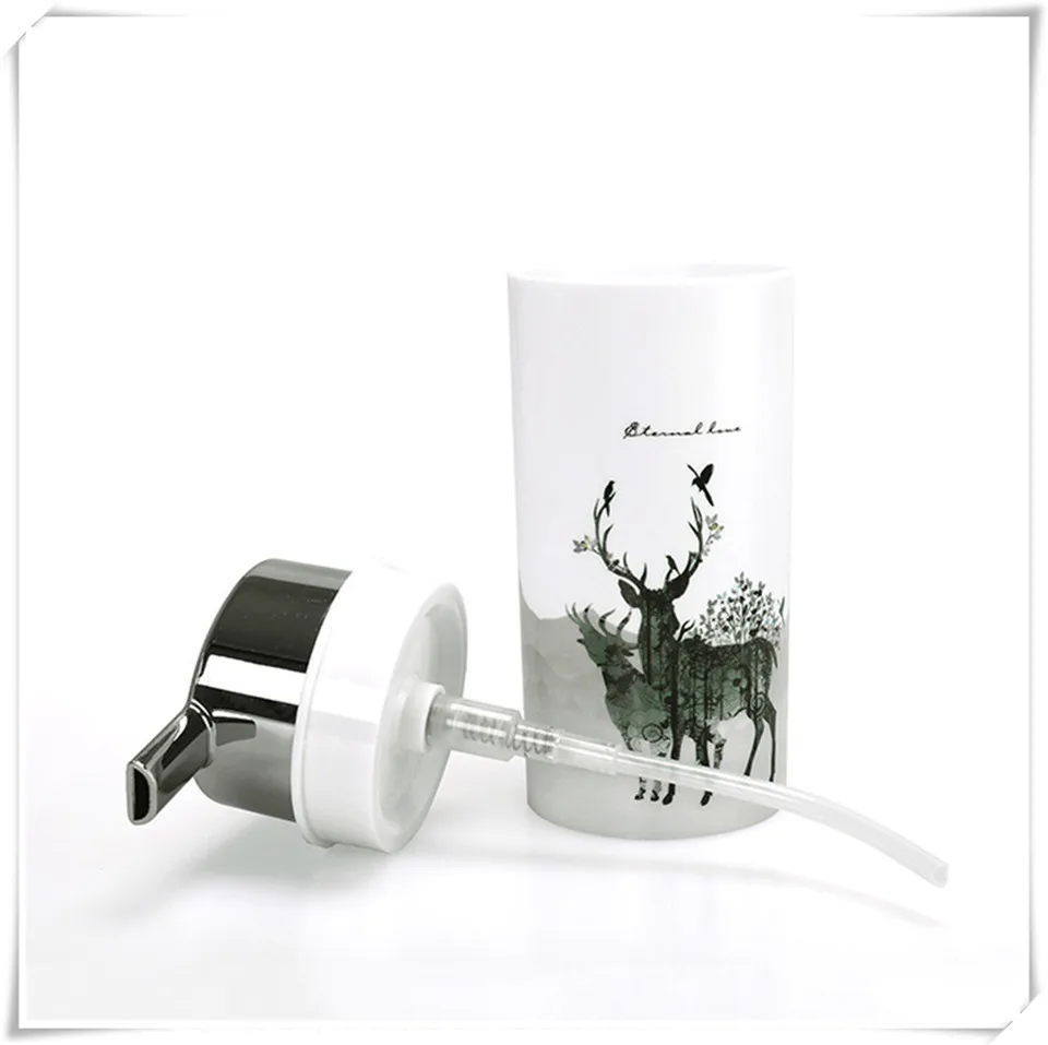 MSJO набор для ванной комнаты скандинавский домашний Декор печать 6 шт. Товары для ванной комнаты диспенсер для мыла держатель зубной щетки аксессуары для ванной комнаты
