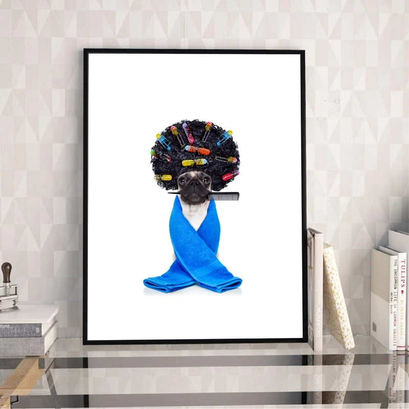 Pug-Dog-With-Hair-Rulers-Posters-and-Prints-Funny-Dachshund-or-Sausage-Dog-Border-Collie-Art (1)