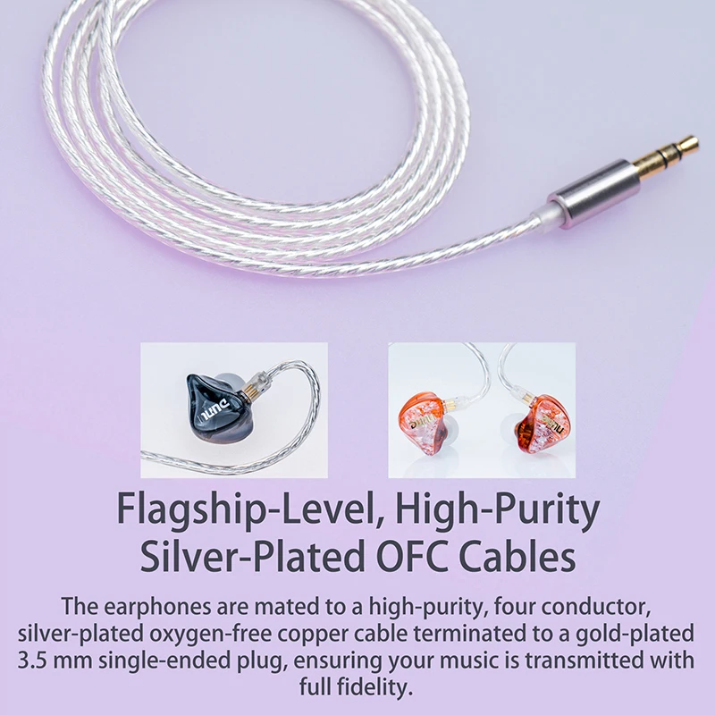 DUNU DM480 In ear наушники кабель Титан двойные динамические и Drivewith 2 Pin/0 78 мм съемный 3D с