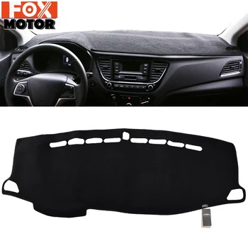 

Xukey Dash Mat Dashmat Dashboard Cover Sun Shade Dash Board Cover Carpet For Hyundai Solaris 2 Accent 2017 2018