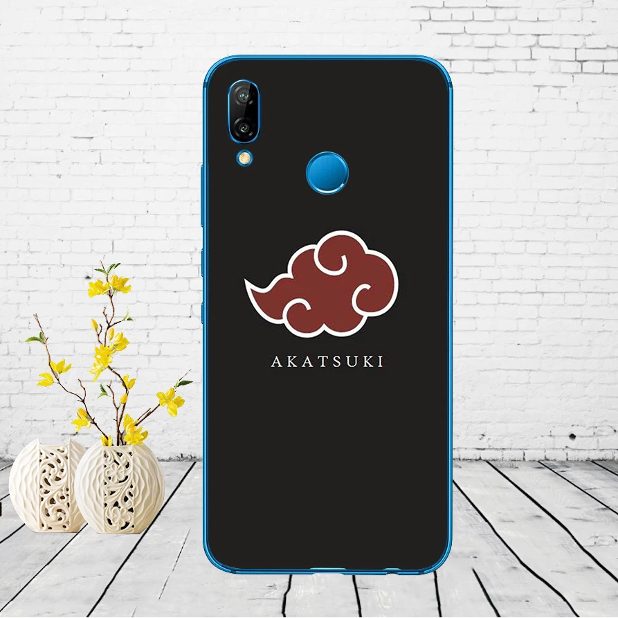 168DD Наруто Akatsuki Clan Cloud Symbol Мягкий силиконовый чехол для Huawei P9 P10 P20 P30 Lite mate 10 20 PRO lite p smart чехол - Цвет: 4