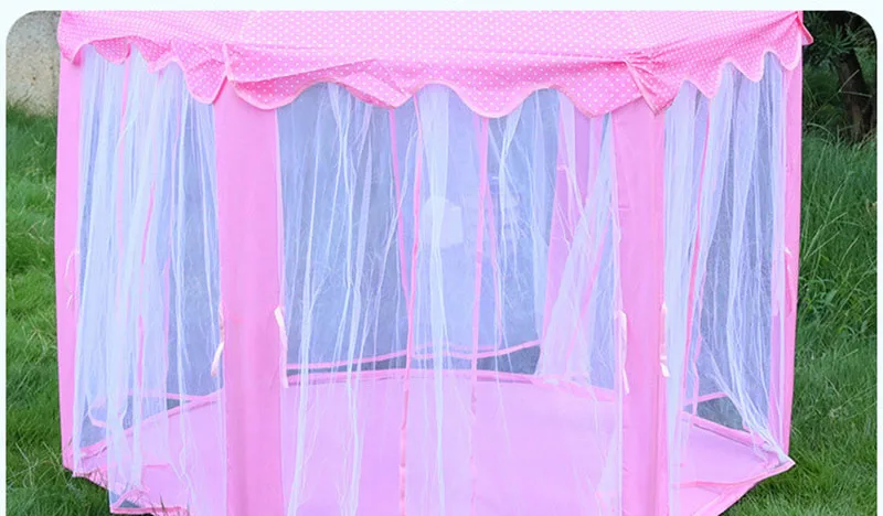 Play House Game Tent Toys Ball Pit Pool Portable Foldable Princess Folding Tent Castle Gifts Tents Toy For Kids Children Girl