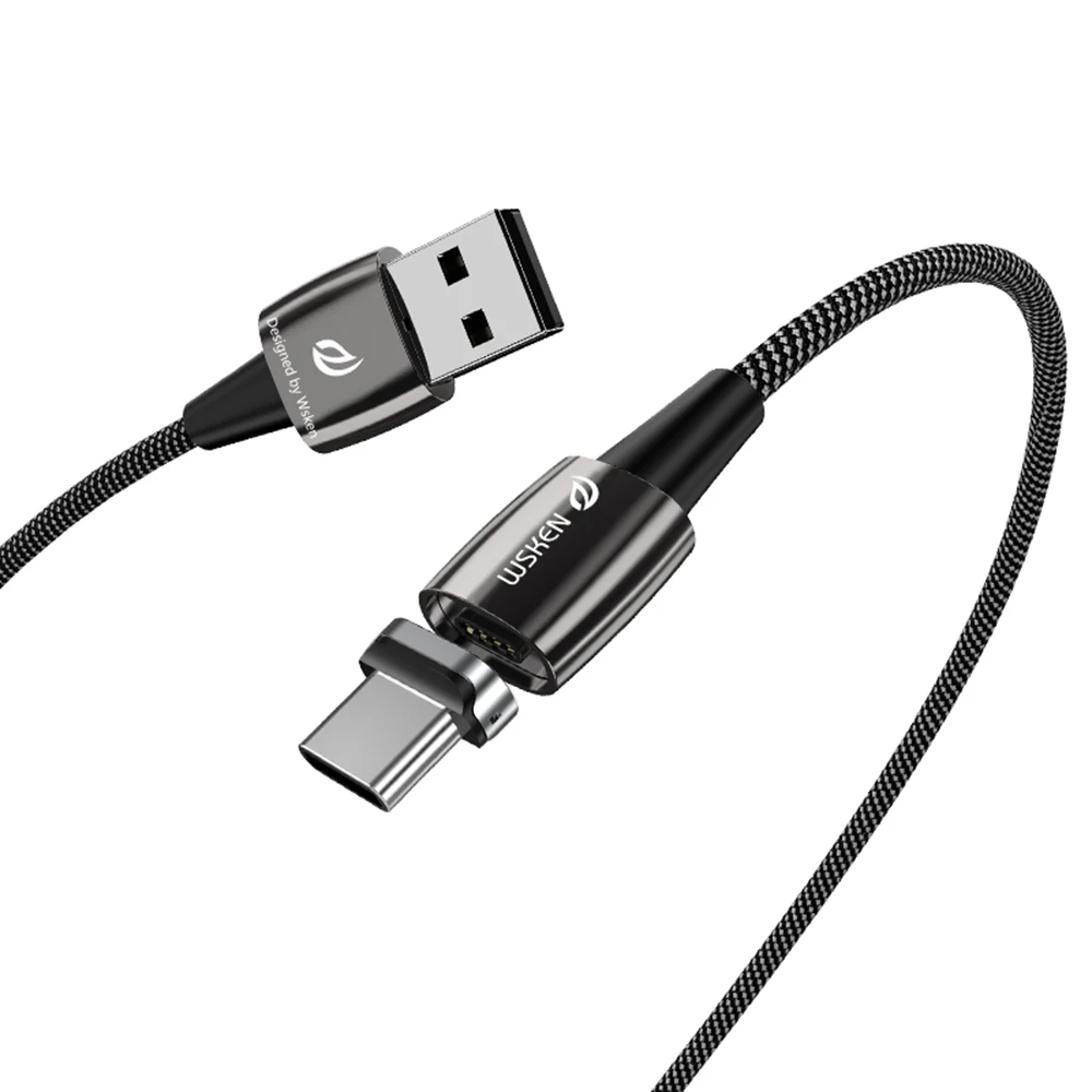 WSKEN X1 Pro Магнитный usb-кабель для зарядки для Android type C кабель для быстрой зарядки samsung